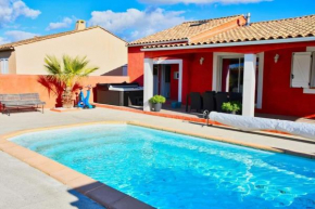 Villa de 3 chambres avec piscine privee jacuzzi et jardin clos a Carcassonne